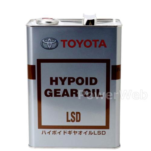 トヨタ純正オイル ハイポイドギヤ LSD 85W-90 GL-5 荷姿:4L 【他メーカー同梱不可】