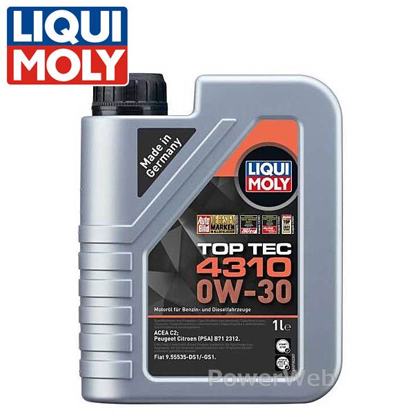 LIQUI MOLY 2361 トップテック4310 0W-30 1L ※リキモリ製品以外同梱不可