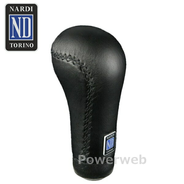 Mt - NARDI (ナルディ) NN4 シフトノブ ブラックレザー PRESTIGE 【正規品】