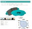 Projectμ F232 TYPE PS フロント ブレーキパッド(左右) セフィーロ A31/CA31/LA31/LCA31 88/09〜94/08 NA ABS付き (プロジェクトミュー)