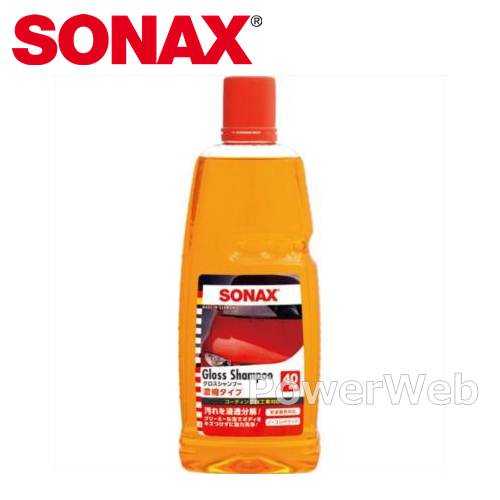 SONAX 314300 グロスシャンプー カーシャンプー 1,000ml 全塗装色対応 ソナックス