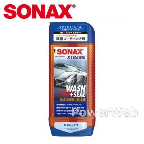 SONAX 244200 エクストリーム ウォッシュ シール ボディコーティング剤 500ml 全塗装色対応 ソナックス
