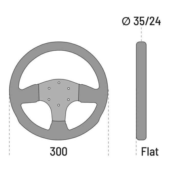 SPARCO P300 SUEDE ステアリング 015P300SN スエード 300mm スパルコ