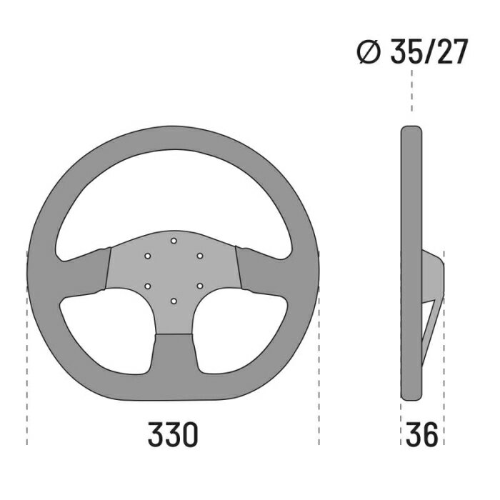 SPARCO R353 SUEDE ステアリング 015R353PSN スエード 350mm スパルコ