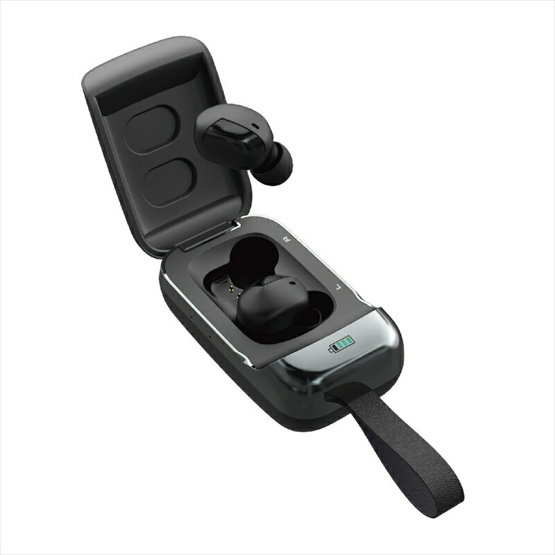 tama's TBS37QK Bluetooth フルワイヤレスイヤホン ブラック 多摩電子工業 タマズ