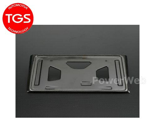 TGS/X-Fang [TGS-LH402TC] カーボンライセンスホルダー タイプ D:5 リア デリカD:5 ALL