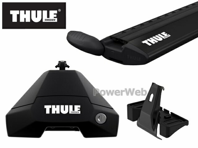 THULE [եå:7105 󥰥СEVO ֥å:7114B å:KIT5163] 㥬 I-PACE 롼ե졼̵ 2018 ١ꥢå 1ʬ