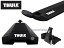 THULE [フット:7105 ウイングバーEVO ブラック:7113B キット:KIT5270] アウディ A3 セダン 2021～ ベースキャリアセット 1台分