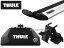 THULE [フット:7106 ウイングバーEVO シルバー:7113 キット:KIT6045] アウディ Q5 スポーツバック ダイレクトレール付車 2021～ ベースキャリアセット 1台分