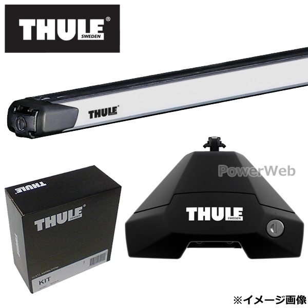 THULE(スーリー) フット:7105+スライドバー:892+キット:5155 ポルシェ パナメーラスポーツツーリスモ 年式:2018〜 ベースキャリアセット - 61,050 円