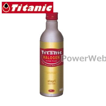 TITANIC (チタニック) TG-H250 ハロゲン チタンプラス オイル添加剤 250ml [Titanic製品以外同梱不可]