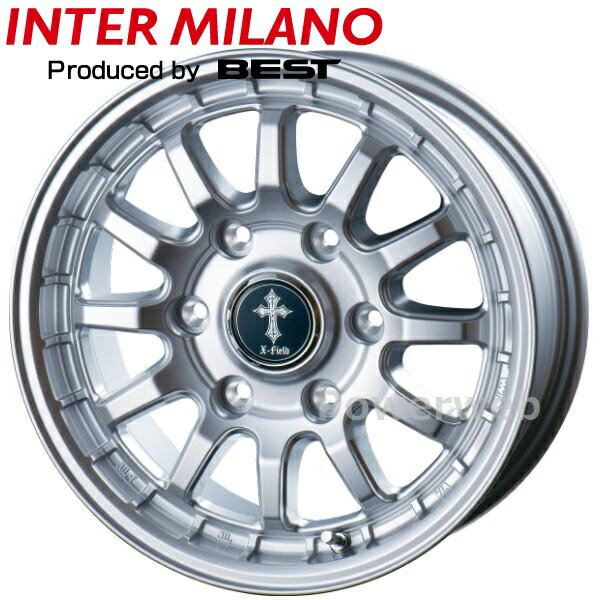 X-FIELD α 15インチ 6.0J PCD:139.7 穴数:6 inset:43 シルバー (SI) [ホイール1本]