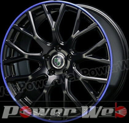 楽天市場 Blest ブレスト Bahnsport Type 902 バーンシュポルト タイプ902 17インチ 7 0j Pcd 114 3 穴数 5 Inset 50 セミグロスブラック ブルーリボン ホイール1本単位 H Powerweb みんなのレビュー 口コミ