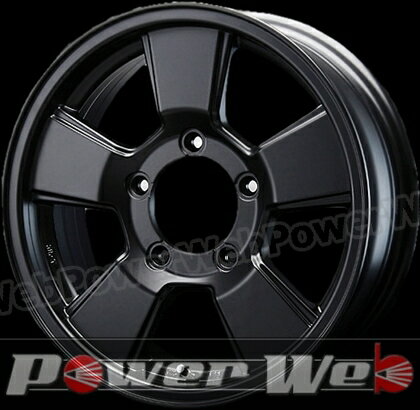 BLEST (ブレスト) BAHNS TECH JH-STREAM (バーンズテック JHストリーム) 16インチ 5.5J PCD:139.7 穴数:5 inset:22 セミグロスブラック [ホイール1本単位]H