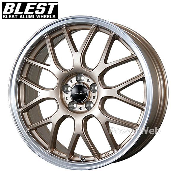 BLEST EuroSport Type 805 18インチ 7.0J PCD:100 穴数:5 inset:48 アンティークブロンズ (ブレスト ユーロスポーツ タイプ 805) [ホイール4本セット]