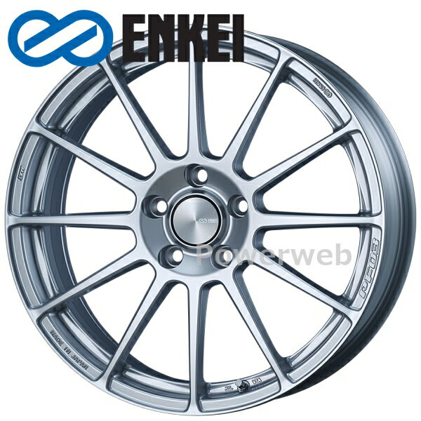 ENKEI (エンケイ) PF03 15インチ 6.0J PCD:100 穴数:4 inset:45 スパークルシルバー [ホイール単品4本セット]kh