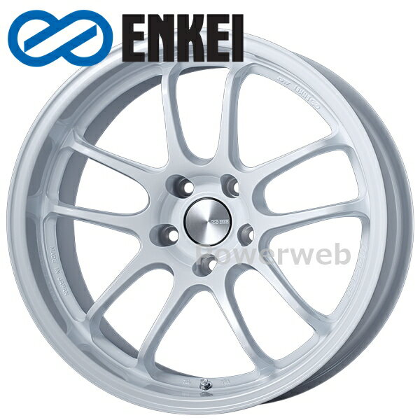ENKEI (エンケイ) PF01EVO (PF01エボ) 18インチ 9.0J PCD:114.3 穴数:5 inset:45 ピールホワイト [ホイール単品4本セット]kh