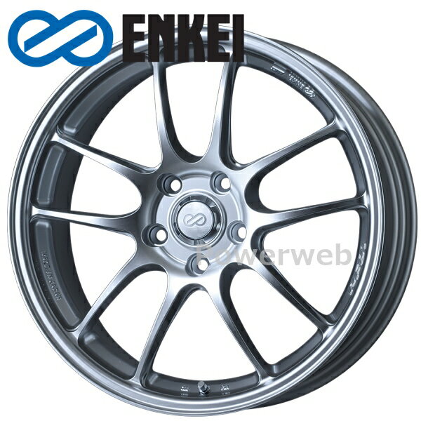 ENKEI (エンケイ) PF01 17インチ 7.5J PCD:114.3 穴数:5 inset:45 スパークルシルバー ホイール単品4本セット kh