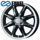 ENKEI (エンケイ) all one (オールワン) 14インチ 5.0J PCD:100 穴数:4 inset:45 マシニングブラック ホイール単品4本セット kh