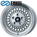 ENKEI (エンケイ) 92 15インチ 8.0J PCD:114.3 穴数:4 inset:25 シルバーマシニング [ホイール単品4本セット]kh