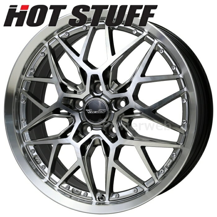 Precious AST M5 18インチ 7.0J PCD:114.3 穴数:5 inset:55 ハイパーシルバーポリッシュ (HS/P) (プレシャス アスト M5) HOT STUFF (ホットスタッフ) [ホイール4本セット]