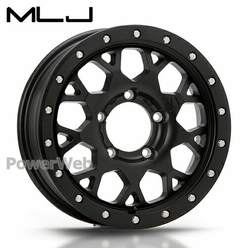 MLJ XTREME-J XJ04 16インチ 5.5J PCD:139.7 穴数:5 inset:-5 サテンブラック (エクストリーム J) [ホイール4本セット]