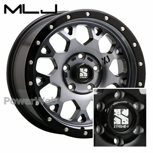 MLJ XTREME-J XJ04 16 8.0J PCD:139.7 :6 inset:18 ֥åM/⡼ꥢ (ȥ꡼ J) [ۥ1]