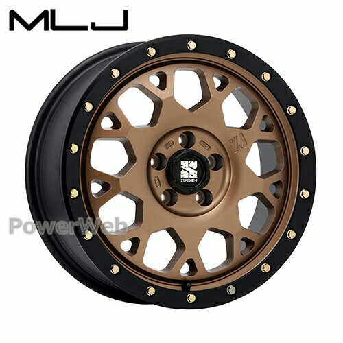 MLJ XTREME-J XJ04 16 8.0J PCD:114.3 :5 inset:18 ޥåȥ֥/֥å (ȥ꡼ J) [ۥ1]
