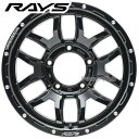 RAYS DAYTONA F6 Boost for JIMNY 16インチ 5.5J PCD:139.7 穴数:5 inset:20 セミグロスブラック (N1) ホイール4本セット