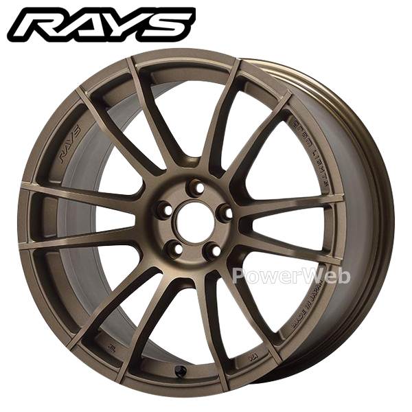 RAYS gram LIGHTS 57XR 19インチ 9.5J PCD:114.3 穴数:5 inset:45 ダークブロンズ (Z2) ホイール1本