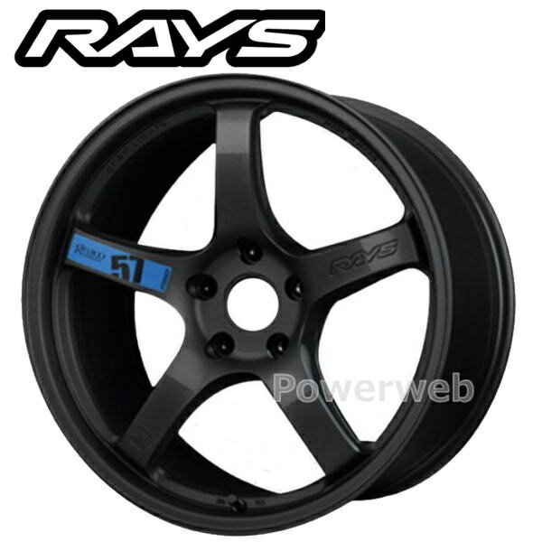 RAYS gram LIGHTS 57CR SPEC-M 18インチ 8.5J PCD:114.3 穴数:5 inset:37 スーパーダークガンメタ (AXZ...