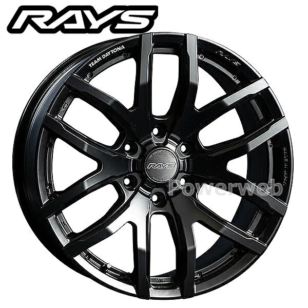 RAYS DAYTONA F6 Gain BLACK EDITION 17C` 8.0J PCD:139.7 :6 inset:20 Z~OXubN (BOJ) [zC[4{Zbg]