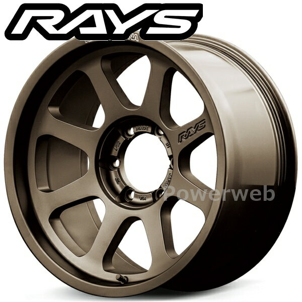 RAYS DAYTONA D108 18インチ 8.5J PCD:139.7 穴数:6 inset:52 ダークブロンズ (JPJ) ホイール4本セット