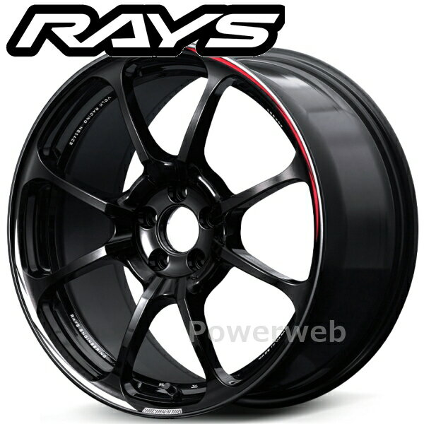 Rakuten - RAYS VOLK RACING NE24 club sport 19インチ 8.5J PCD:114.3 穴数:5 inset:37 ブラック (BK) (ボルクレーシング NE24 クラブスポーツ) [ホイール1本]