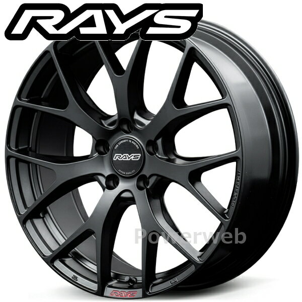 RAYS HOMURA 2x7FT SPORT EDITION 17インチ 7.0J PCD:108 穴数:5 inset:45 セミグロスブラック/RAP(レッドクリア) (B7J) (ホムラ 2x7FT スポーツエディション) [ホイール4本セット]