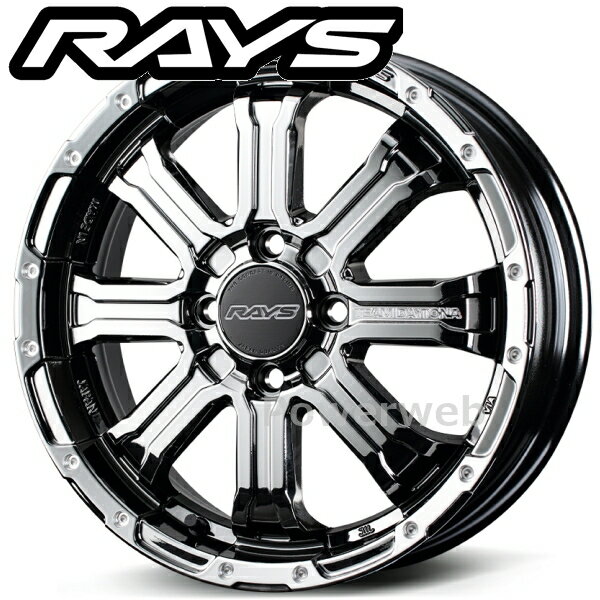 RAYS DAYTONA FDX-K COLLECTION 15インチ 5.0J PCD:100 穴数:4 inset:48 レイズブラックメタルコート (SNL) (デイトナ) [ホイール1本](2)