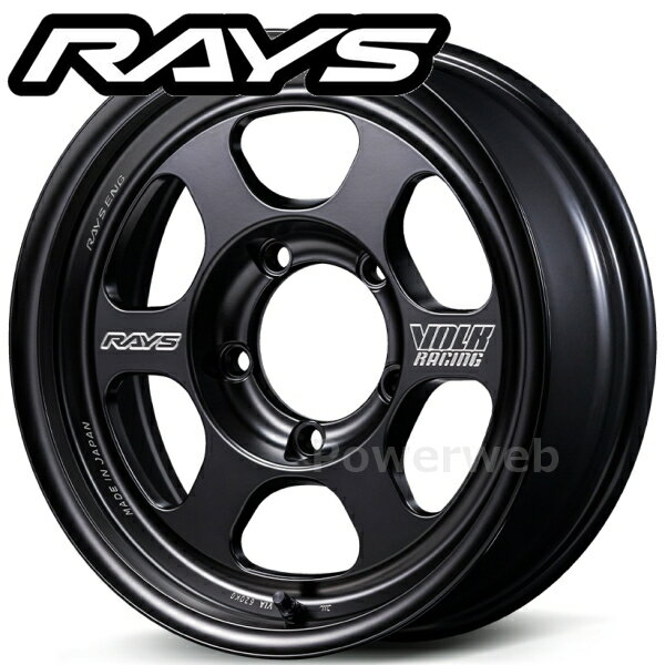 RAYS VOLK RACING TE37XT for J Black Shadow LTD. 16インチ 5.5J PCD:139.7 穴数:5 inset:20 マットトランスルーセントブラック (PH) (レイズ ボルクレーシング TE37XT ジムニー ブラックシャドウ リミテッド) [ホイール4本セット]