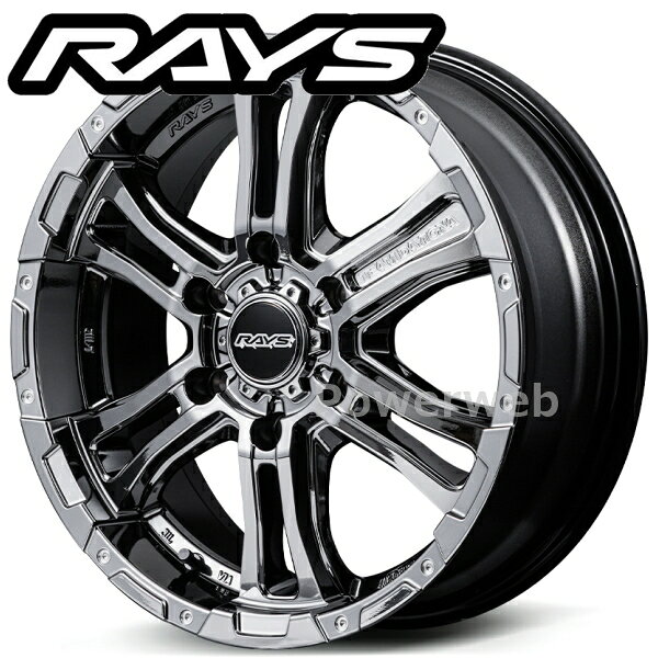 RAYS DAYTONA FDX-AG 17インチ 6.5J PCD:139.7 穴数:6 inset:48 レイズブラックメタルコート (SNL) (レイズ デイトナ) [ホイール4本セット]
