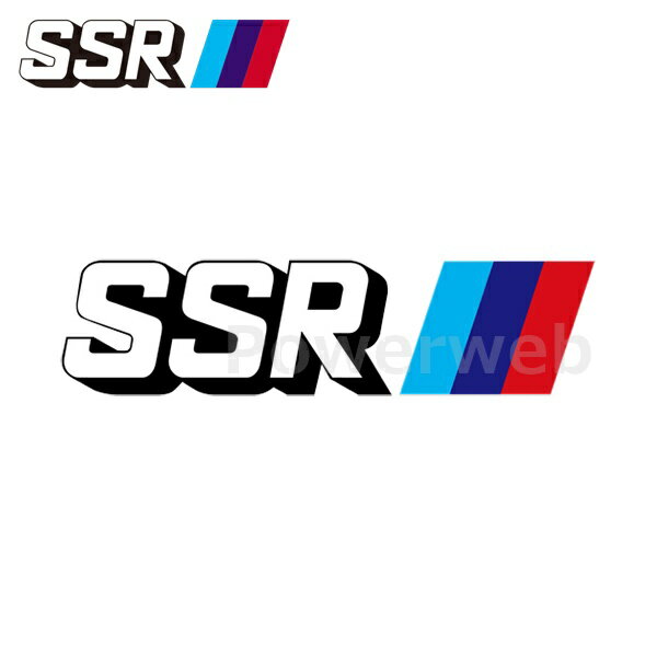 SSR GTF SSR ステッカー W84×H21 1枚 品番：PARTS247