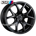 SSR GTV03 18インチ 8.5J PCD:114.3 穴数:5 inset:48 フラットブラック ホイール4本セット