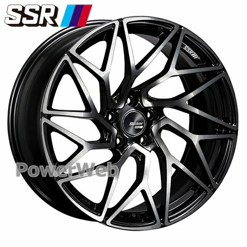 SSR Blikker 01T (ブリッカー) 19インチ 8.5J PCD:114.3 穴数:5 inset:38 アッシュブラック 