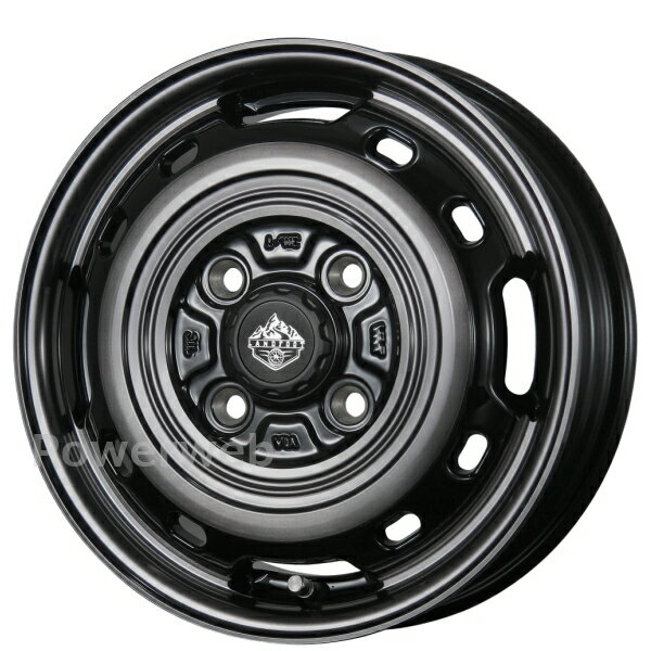 樂天商城 - TOPY LANDFOOT XFG 15インチ 4.5J PCD:100 穴数:4 inset:45 スモーククリア/ポリッシュ (SC/P) トピー ランドフット [ホイール1本]