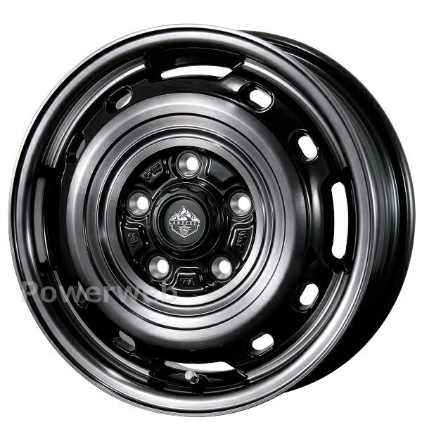TOPY LANDFOOT XFG 14インチ 5.0J PCD:114.3 穴数:5 inset:50 スモーククリア/ポリッシュ (SC/P) トピー ランドフット [ホイール1本]