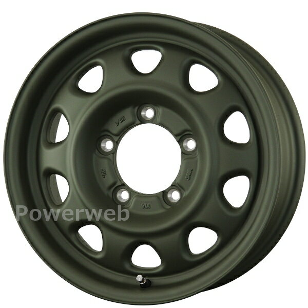 TOPY LANDFOOT SWZ 16インチ 5.5J PCD:139.7 穴数:5 inset:20 オリーブドラブ (OD) トピー ランドフット [ホイール4本セット]