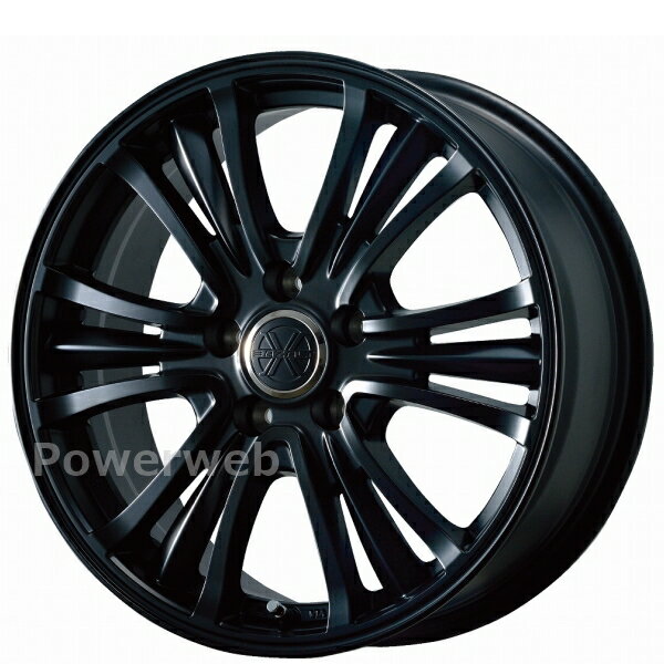 TOPY BAZALT X TYPE2 16インチ 7.0J PCD:114.3 穴数:5 inset:38 マットブラック (MB) トピー バザルトエックス [ホイール1本]