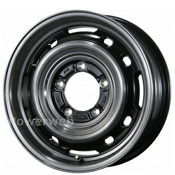 TOPY LANDFOOT XFG 16インチ 5.5J PCD:139.7 穴数:5 inset:20 スモーククリア/ポリッシュ (SC/P) トピー ランドフット [ホイール1本]
