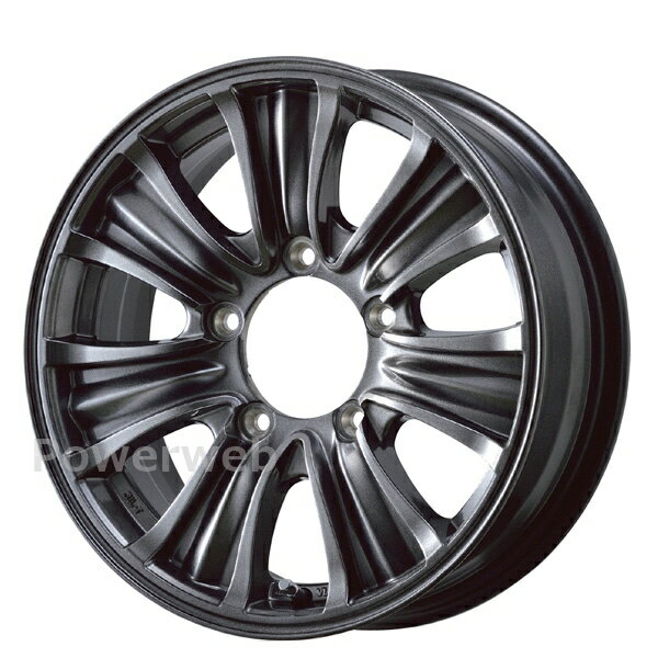 TOPY BAZALT X TYPE2 16インチ 5.5J PCD:139.7 穴数:5 inset:22 グロスマグ (G/MG) トピー バザルトエックス [ホイール1本]