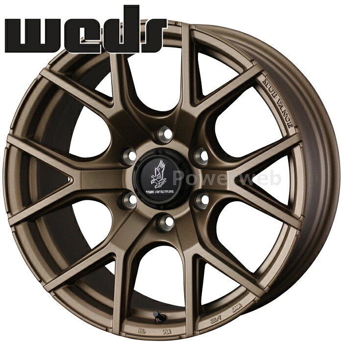 Weds MUD VANCE SD 18インチ 7.5J PCD:114.3 穴数:5 inset:35 フルマットブロンズ (FMBR) (ウェッズ マッドヴァンス SD) [ホイール4本セット]