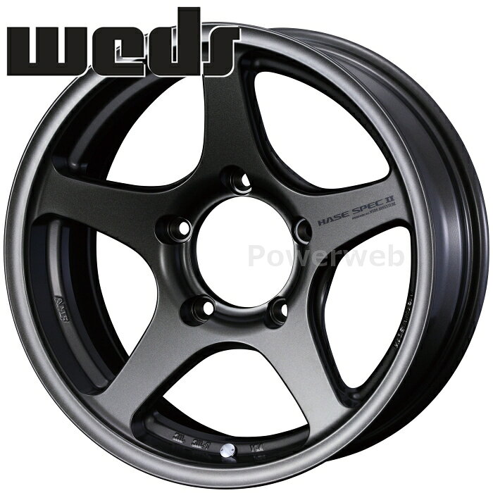 Weds HASE SPECII 16インチ 5.5J PCD:139.7 穴数:5 inset:0 EJ-ブロンズ (EJ-BR) (ウェッズ ハセスペック2) 