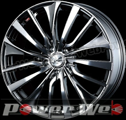 LEONIS VT (レオニス VT) 19インチ 7.5J PCD:114.3 穴数:5 inset:48 BMCミラーカット Weds [ホイール単品4本セット]